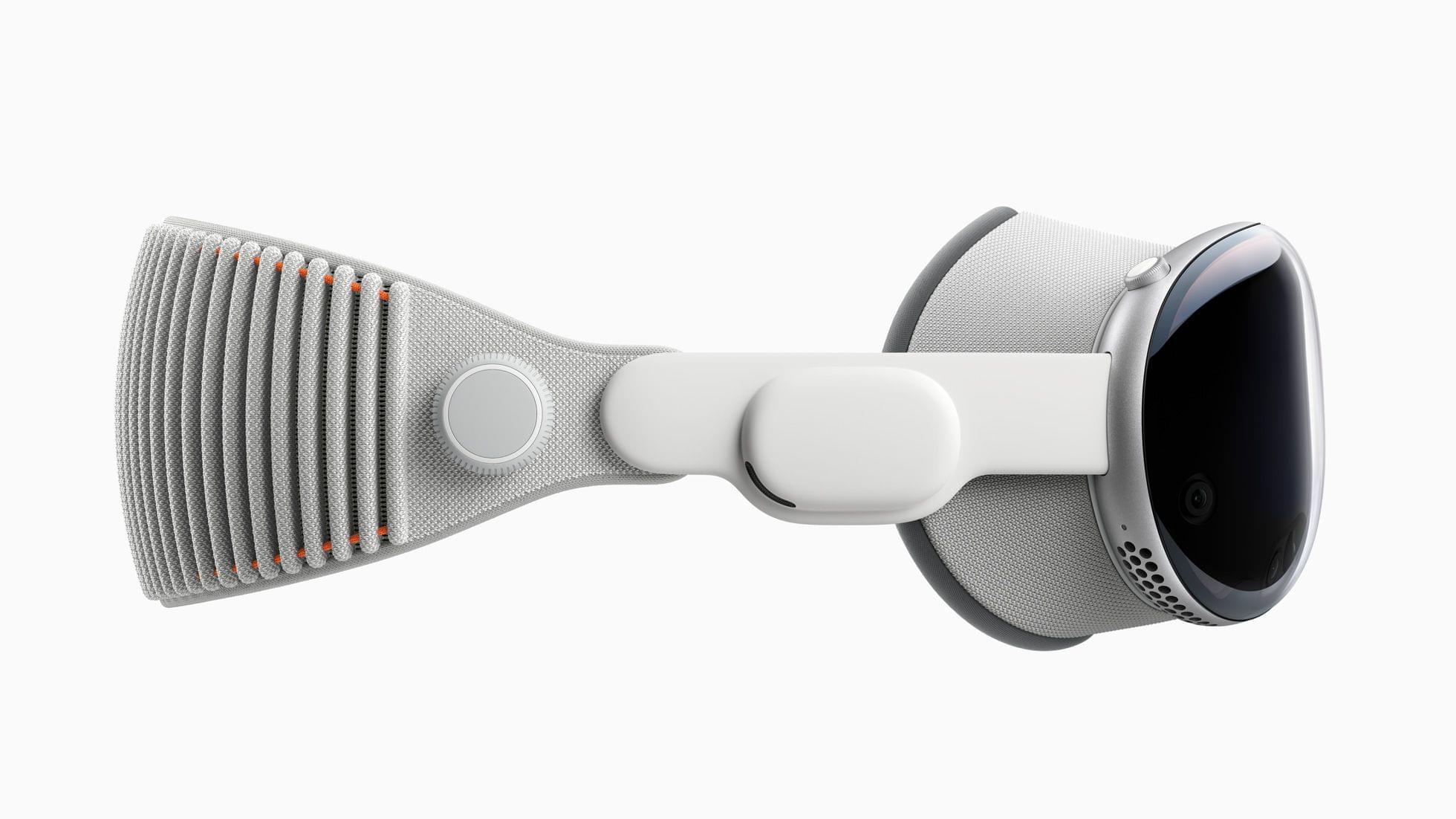 The Apple Vision Pro's Solo Knit Band. Source: Apple.