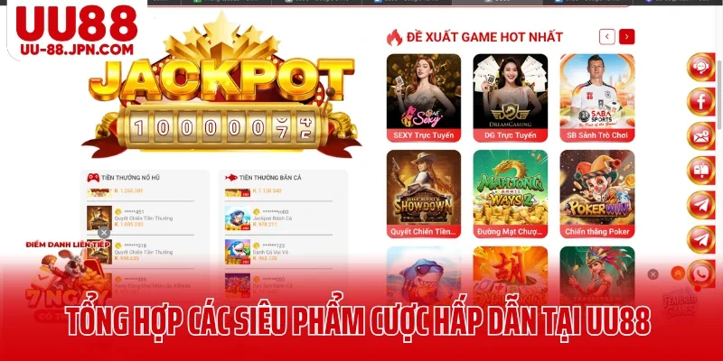 UU88 🎖️ Trang Chủ UU88.COM Giải Trí Vui, Kiếm Tiền Tỷ 2026 ✔️ 21 Tổng hợp các siêu phẩm cược hấp dẫn tại UU88