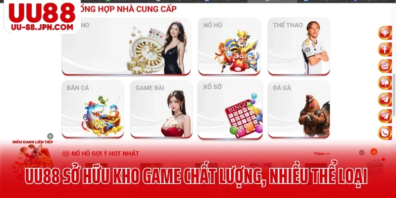 UU88 🎖️ Trang Chủ UU88.COM Giải Trí Vui, Kiếm Tiền Tỷ 2026 ✔️ 19 UU88 sở hữu kho game chất lượng, nhiều thể loại